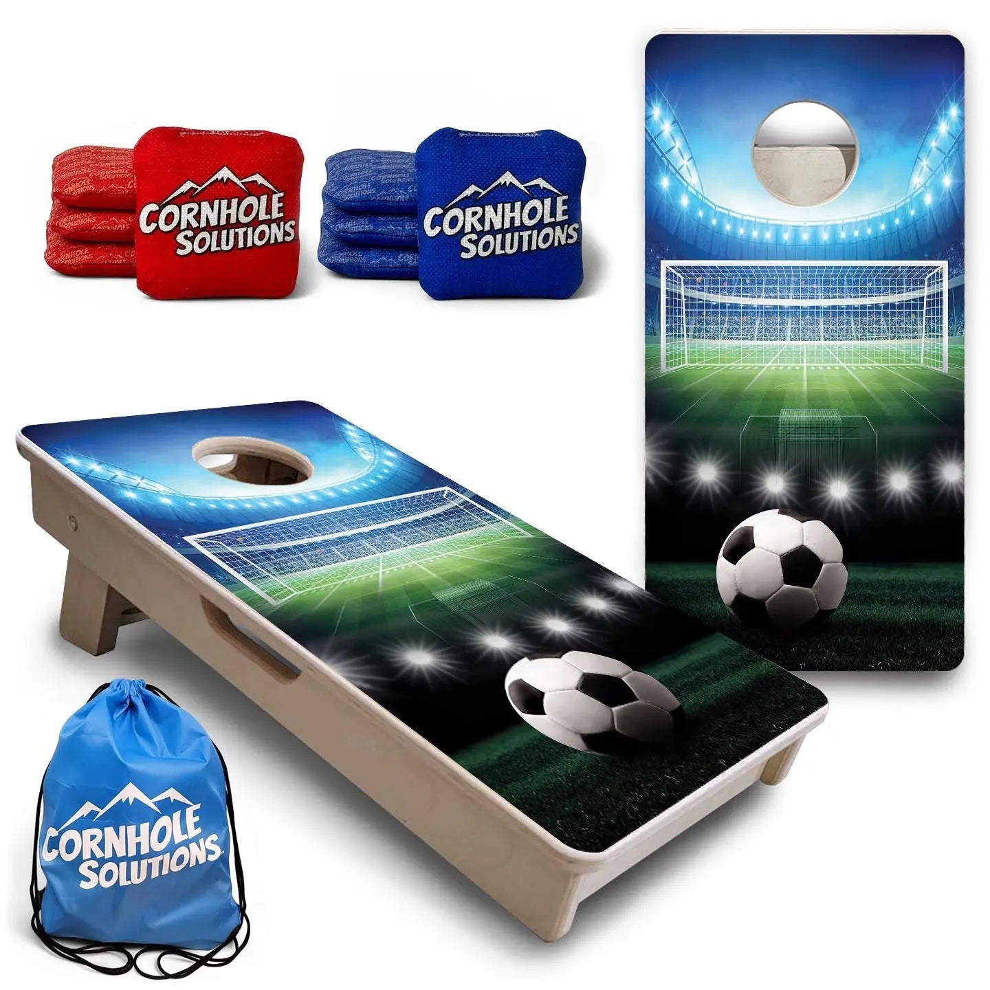 Soccer - Mini or Vacation Size Cornhole Boards Cornhole Solutions