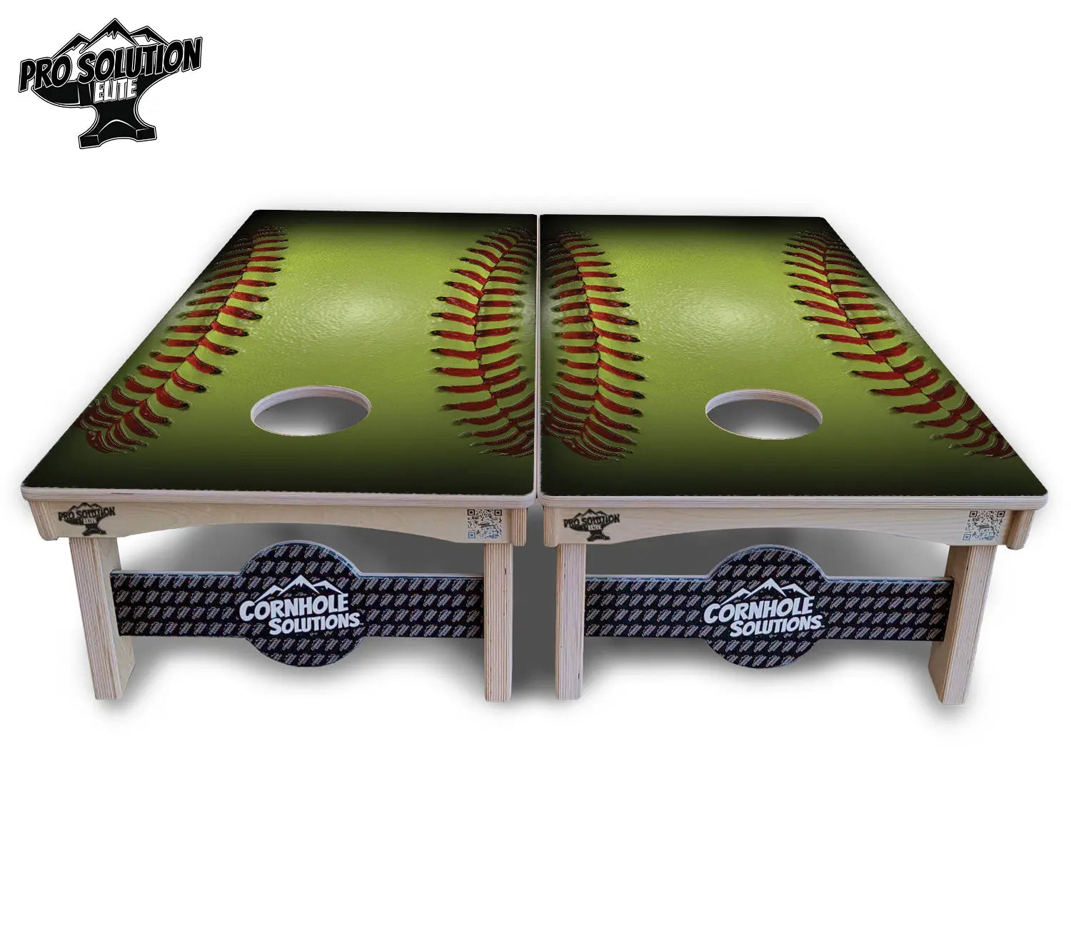 Softball Cornhole Boards - Pro Solution Elite Series by Cornhole Solutions, custom cornhole board detail photo 3