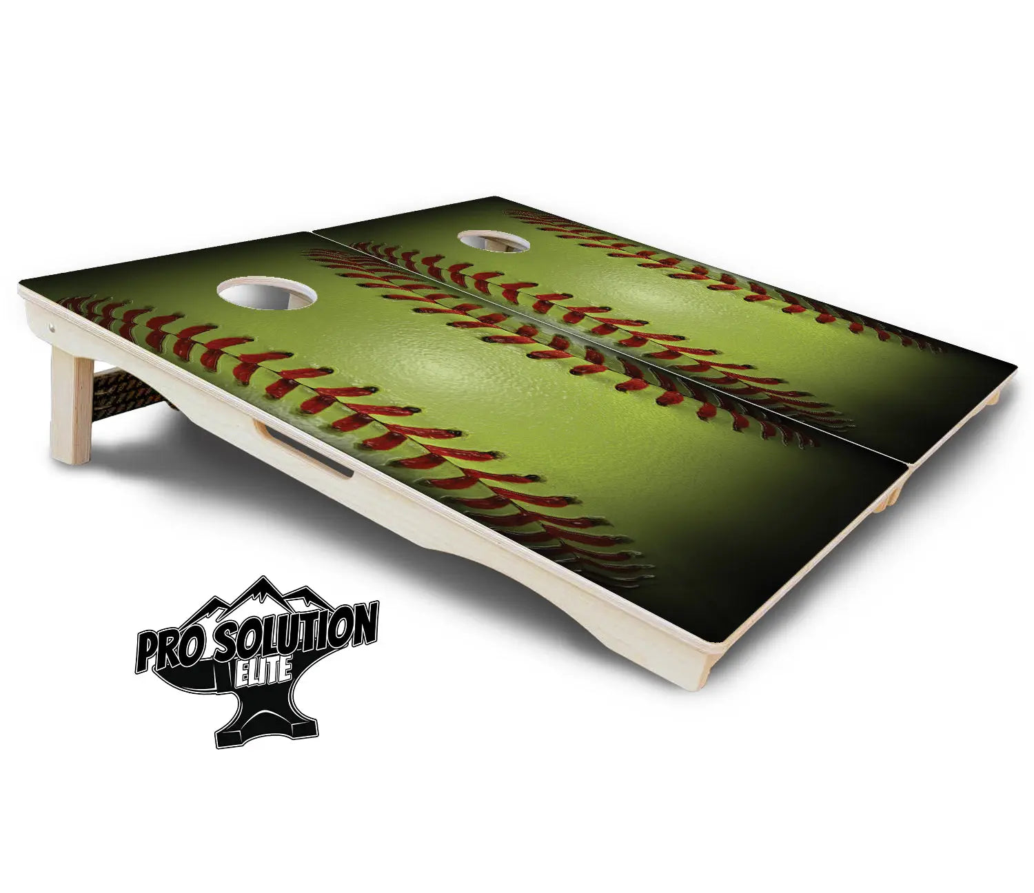Softball Cornhole Boards - Pro Solution Elite Series by Cornhole Solutions, custom cornhole board detail photo 5