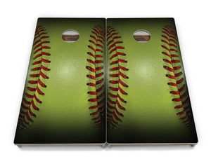 Softball Cornhole Boards - Professional Tournament Series by Cornhole Solutions, custom cornhole board detail photo 2