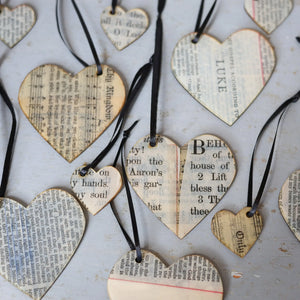Song & Scripture Heart Ornaments ✨ Dennehey Design Co.