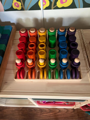 Sorting Tray for Grapat Carla and Lola by Maple Play, Southern home decor detail photo 3
