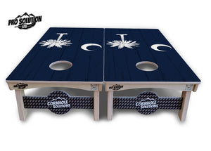 South Carolina Flag Cornhole Boards - Pro Solution Lite Series Cornhole Solutions