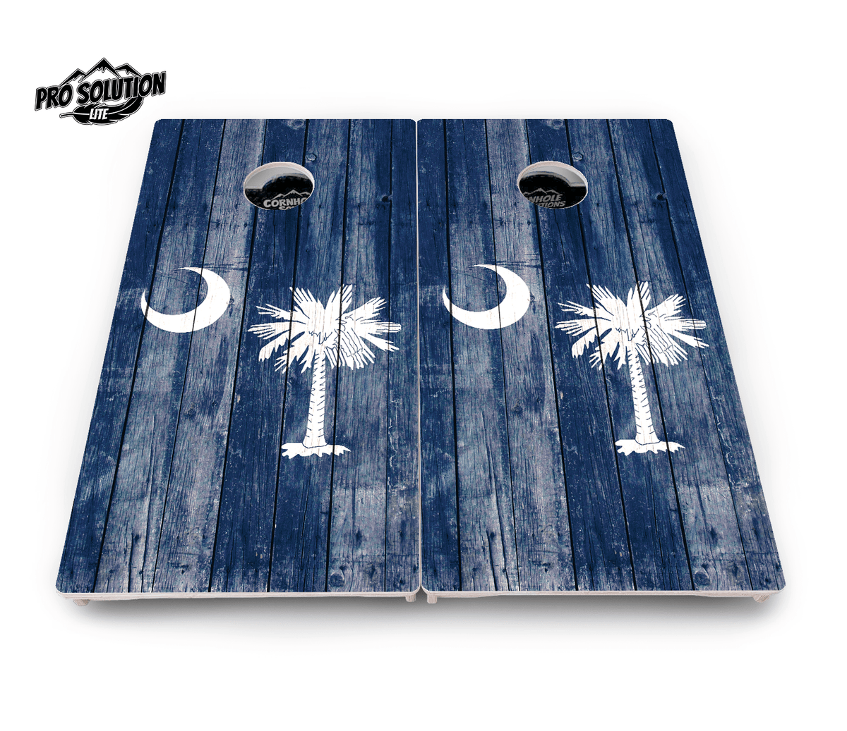 South Carolina Palmetto Cornhole Boards - Pro Solution Lite Series