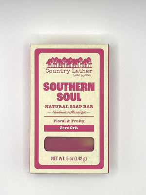 Southern Soul Soap Bar by Country Lather Soap Works, natural skincare detail photo 2