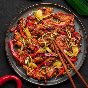 Igotchu Spicy Onion Garlic Pepper seasoning detail view by Igotchu Seasonings