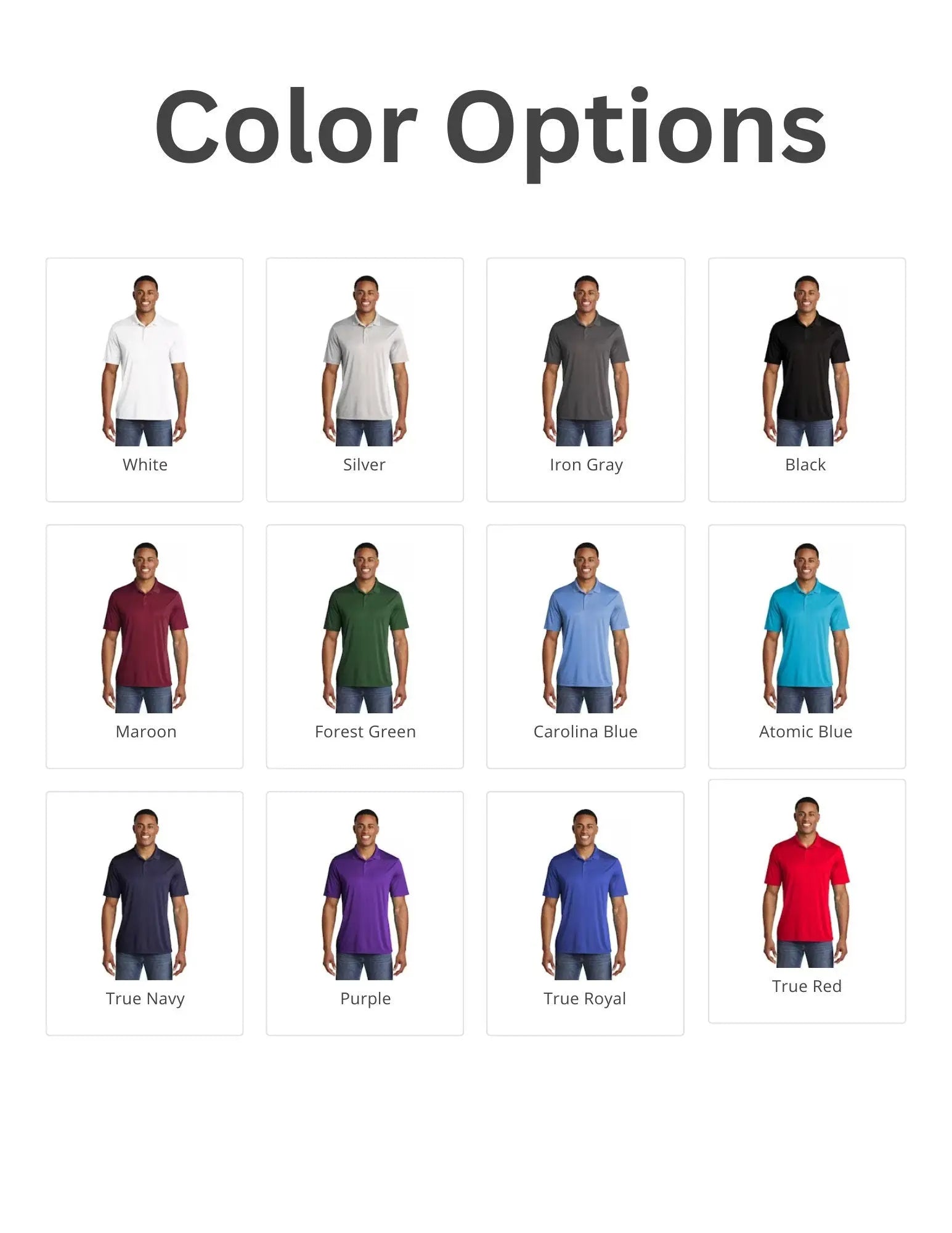Sport Tech Logo Embroidered Polo EverLee Creations