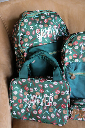 Sports Backpack - PLAIN NO EMBROIDERY by KenzKustomz, handmade leather goods detail photo 11