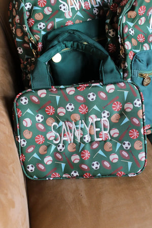 Sports Backpack - PLAIN NO EMBROIDERY by KenzKustomz, handmade leather goods detail photo 12