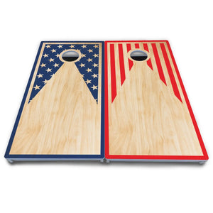 Stars & Stripes Cornhole Boards - All Weather Series by Cornhole Solutions, custom cornhole board detail photo 4