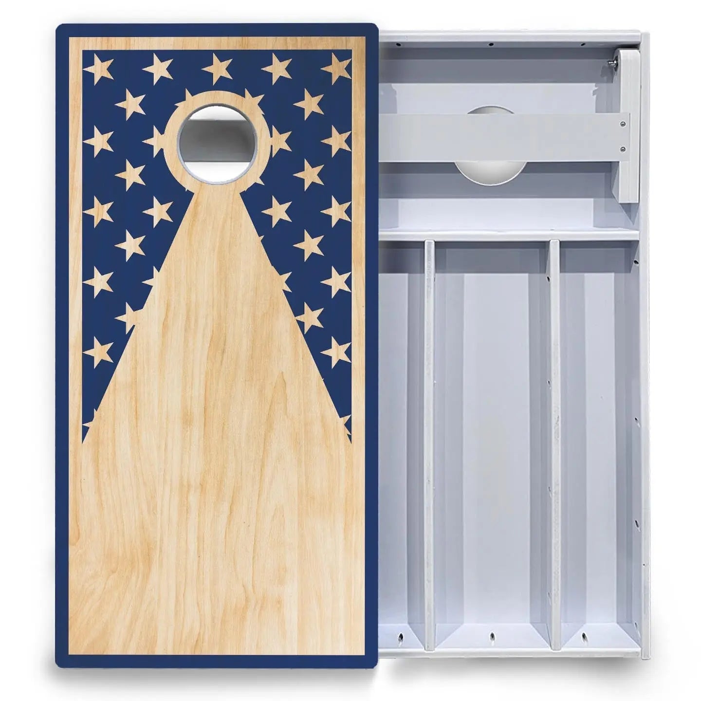 Stars & Stripes Cornhole Boards - All Weather Series by Cornhole Solutions, custom cornhole board detail photo 6