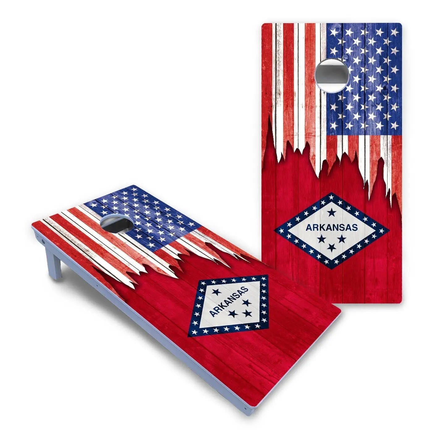 State Flag Designs Alabama to Georgia Cornhole Boards - All Weather Series by Cornhole Solutions, Southern home decor detail photo 11