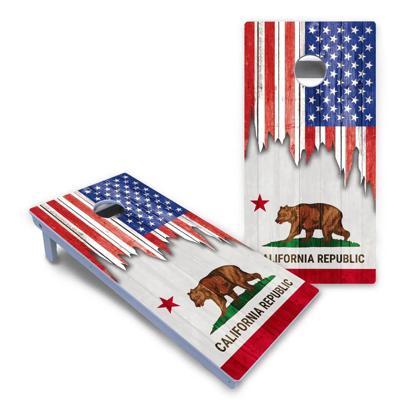 State Flag Designs Alabama to Georgia Cornhole Boards - All Weather Series by Cornhole Solutions, Southern home decor detail photo 13