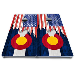 State Flag Designs Alabama to Georgia Cornhole Boards - All Weather Series by Cornhole Solutions, Southern home decor detail photo 16