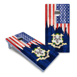 State Flag Designs Alabama to Georgia Cornhole Boards - All Weather Series by Cornhole Solutions, Southern home decor detail photo 17