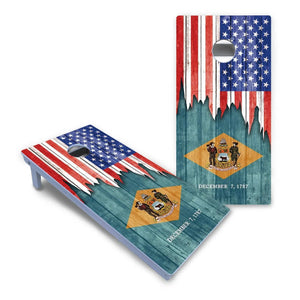 State Flag Designs Alabama to Georgia Cornhole Boards - All Weather Series by Cornhole Solutions, Southern home decor detail photo 19