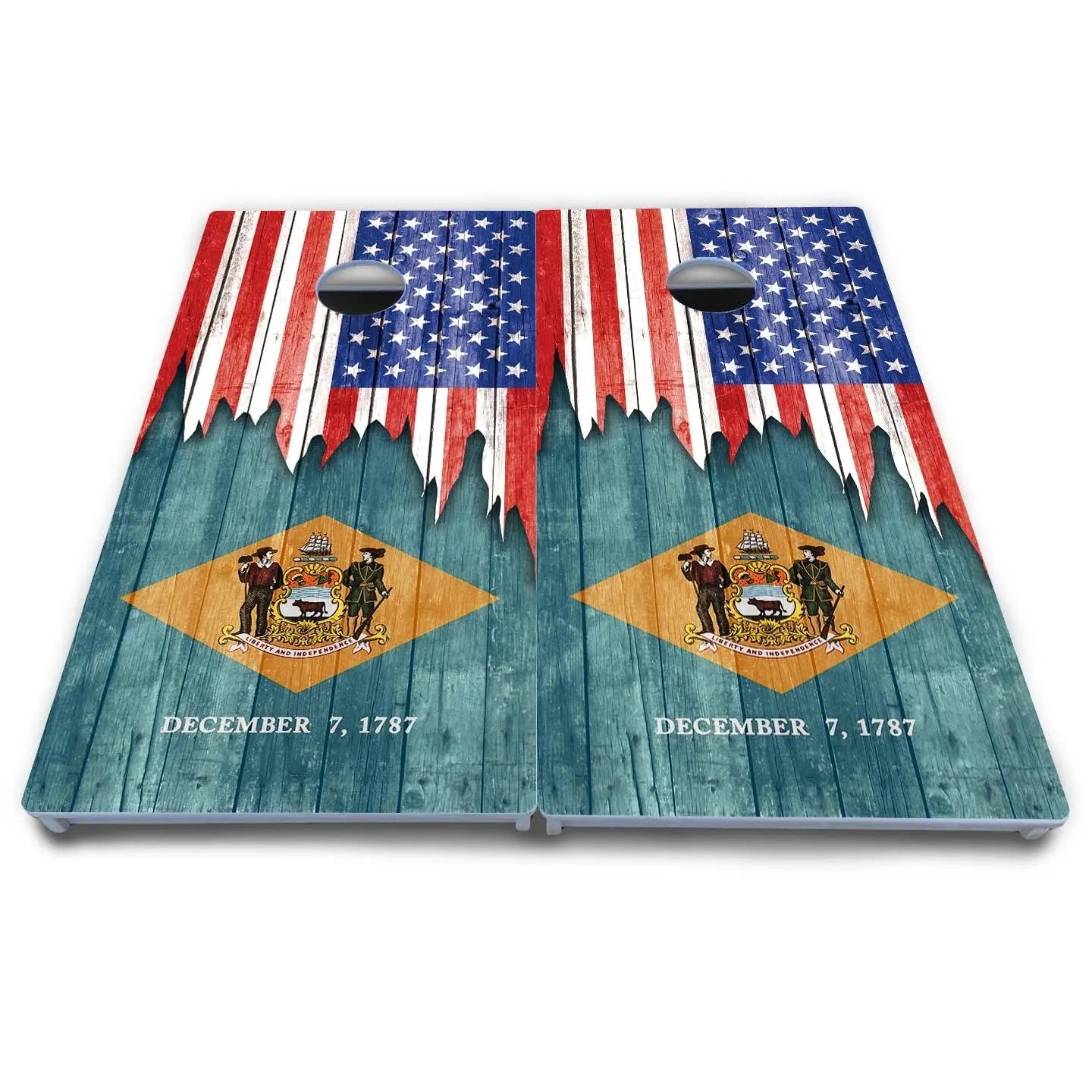 State Flag Designs Alabama to Georgia Cornhole Boards - All Weather Series by Cornhole Solutions, Southern home decor detail photo 20