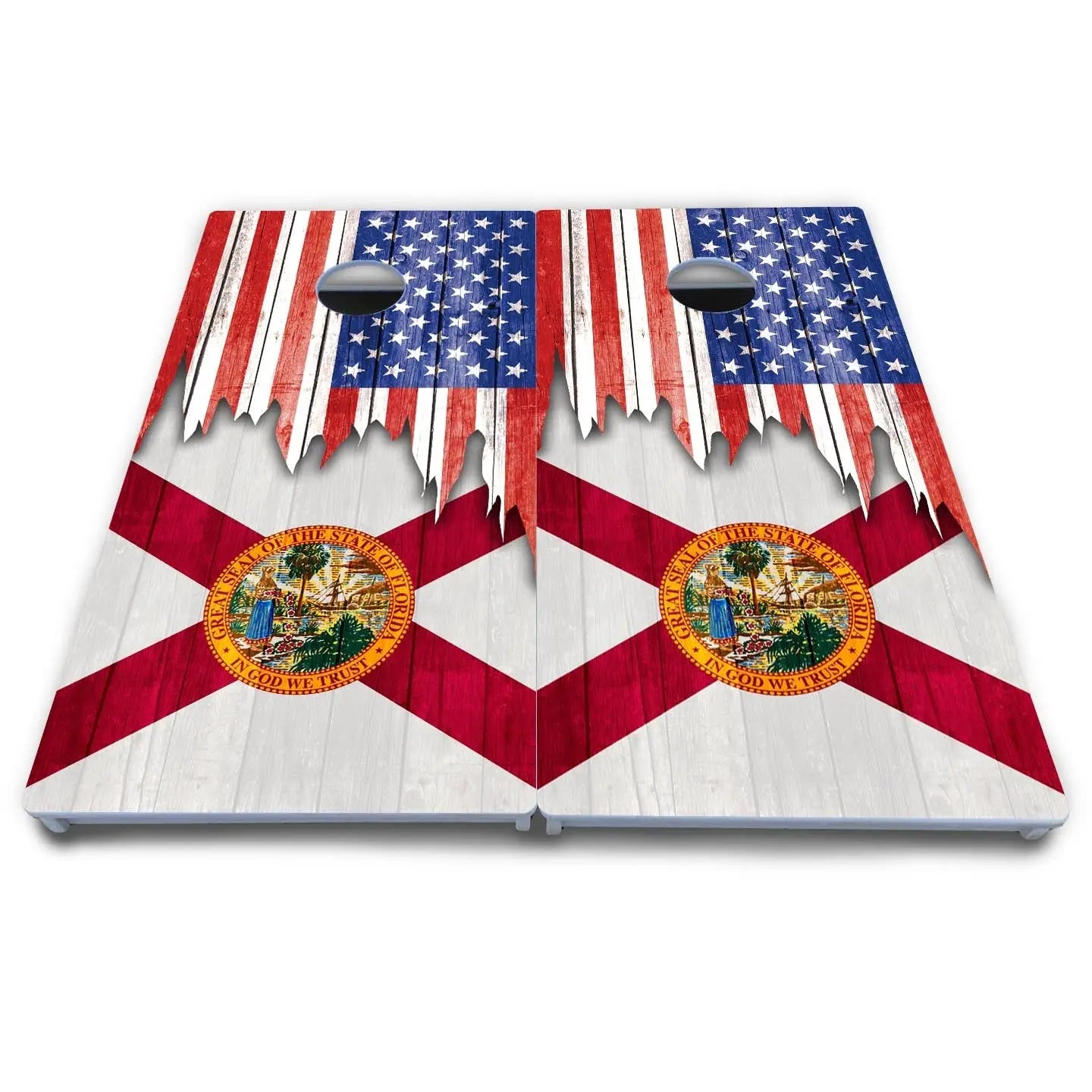 State Flag Designs Alabama to Georgia Cornhole Boards - All Weather Series by Cornhole Solutions, Southern home decor detail photo 22