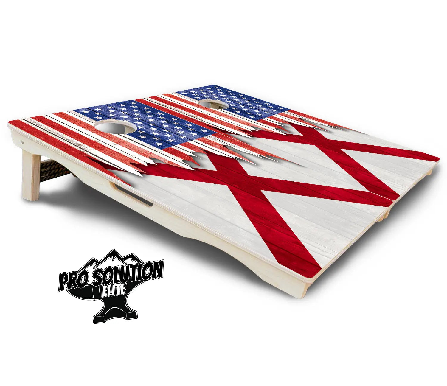 State Flag Designs Alabama to Georgia Cornhole Boards - Pro Solution Elite Series by Cornhole Solutions, Southern home decor detail photo 6