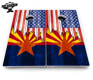State Flag Designs Alabama to Georgia Cornhole Boards - Pro Solution Elite Series by Cornhole Solutions, Southern home decor detail photo 10