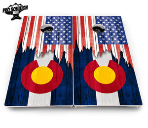 State Flag Designs Alabama to Georgia Cornhole Boards - Pro Solution Elite Series by Cornhole Solutions, Southern home decor detail photo 16