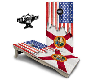 State Flag Designs Alabama to Georgia Cornhole Boards - Pro Solution Elite Series by Cornhole Solutions, Southern home decor detail photo 21