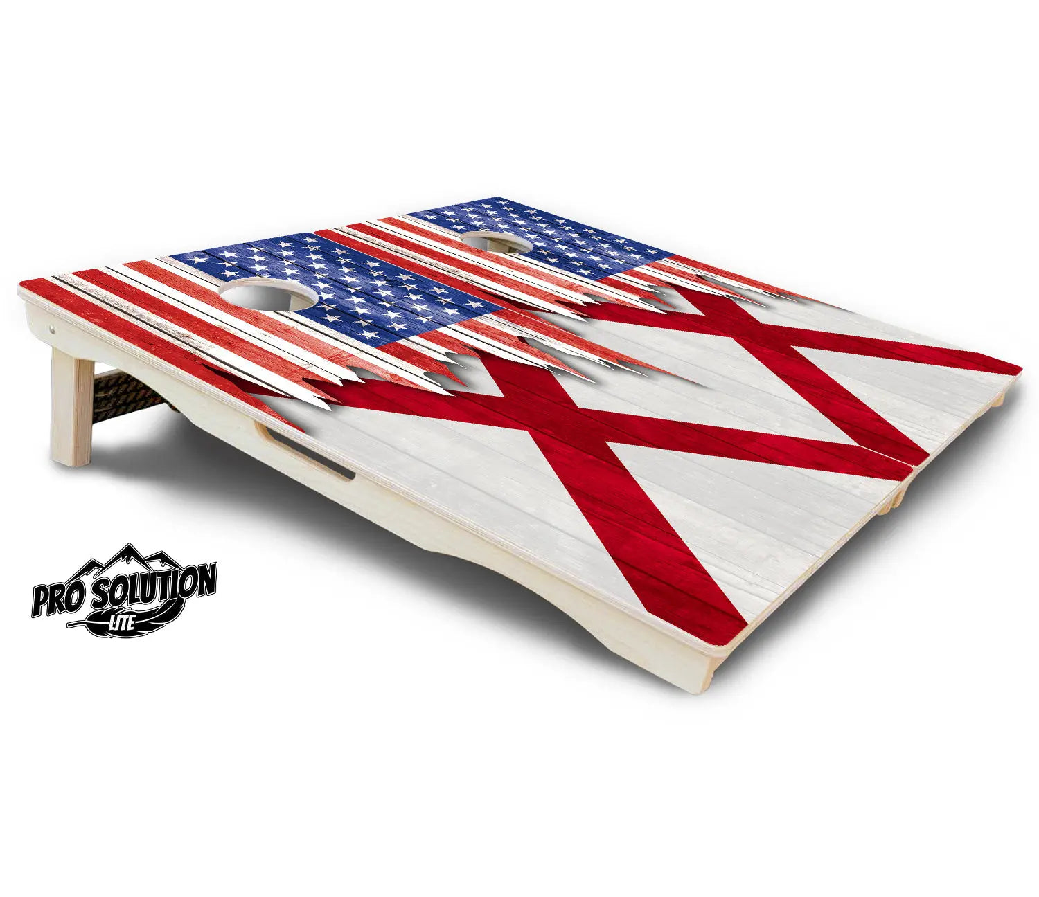 State Flag Designs Alabama to Georgia Cornhole Boards - Pro Solution Lite Series by Cornhole Solutions, Southern home decor detail photo 5