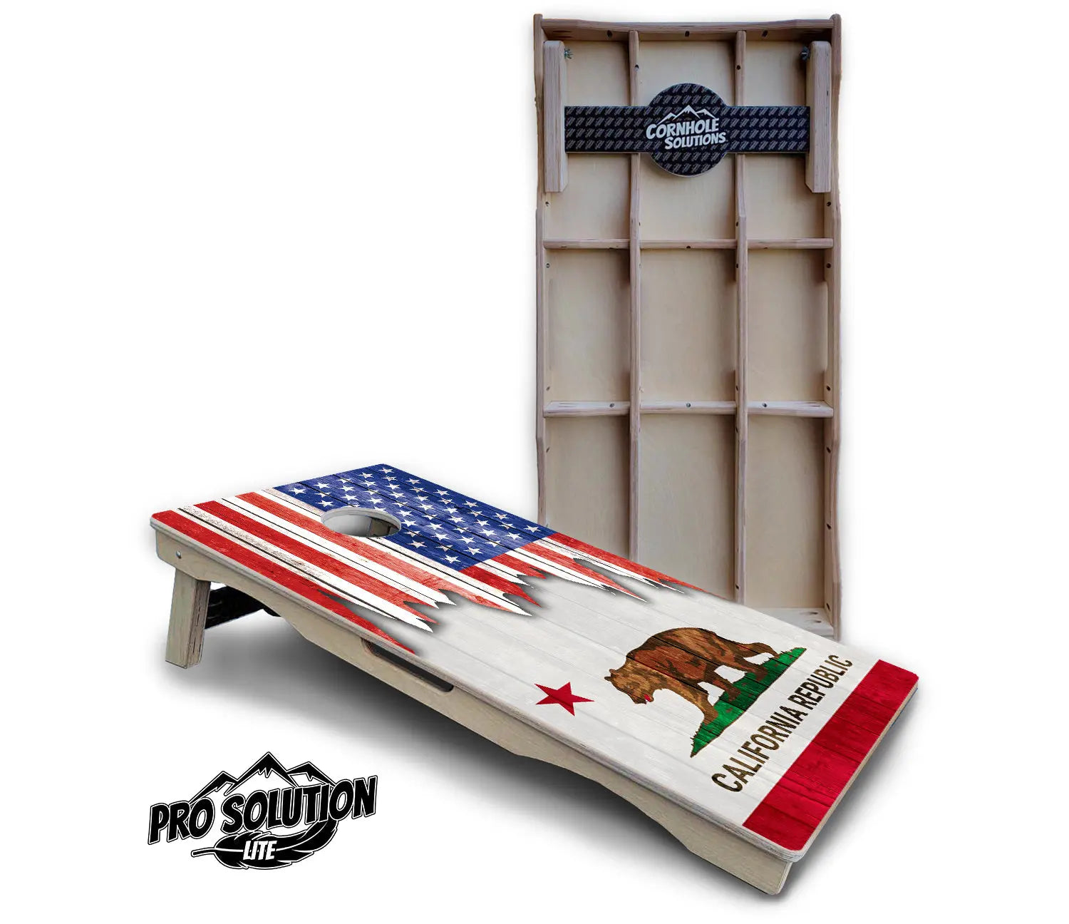 State Flag Designs Alabama to Georgia Cornhole Boards - Pro Solution Lite Series by Cornhole Solutions, Southern home decor detail photo 12