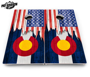 State Flag Designs Alabama to Georgia Cornhole Boards - Pro Solution Lite Series by Cornhole Solutions, Southern home decor detail photo 15