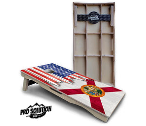 State Flag Designs Alabama to Georgia Cornhole Boards - Pro Solution Lite Series by Cornhole Solutions, Southern home decor detail photo 20
