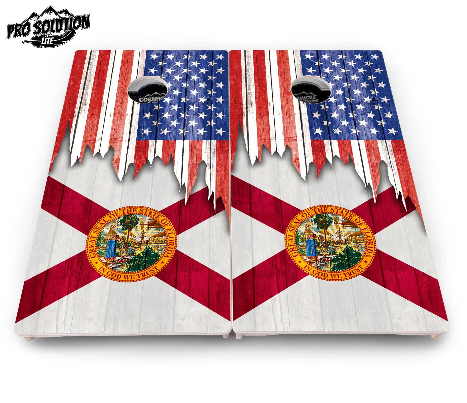 State Flag Designs Alabama to Georgia Cornhole Boards - Pro Solution Lite Series by Cornhole Solutions, Southern home decor detail photo 21