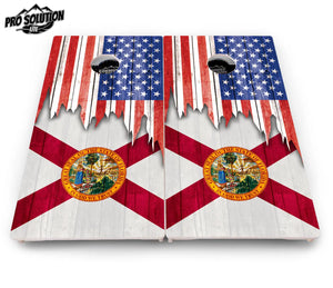State Flag Designs Alabama to Georgia Cornhole Boards - Pro Solution Lite Series by Cornhole Solutions, Southern home decor detail photo 21