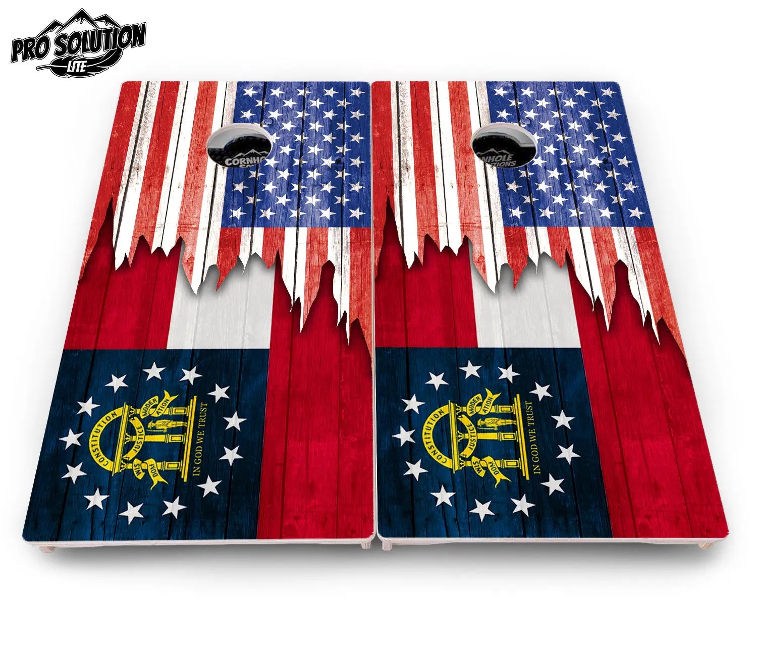 State Flag Designs Alabama to Georgia Cornhole Boards - Pro Solution Lite Series by Cornhole Solutions, Southern home decor detail photo 23