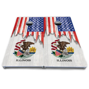 State Flag Designs Hawaii to Maryland Cornhole Boards - All Weather Series Cornhole Solutions
