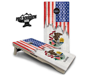 State Flag Designs Hawaii to Maryland Cornhole Boards - Pro Solution Elite Series by Cornhole Solutions, Southern home decor detail photo 9