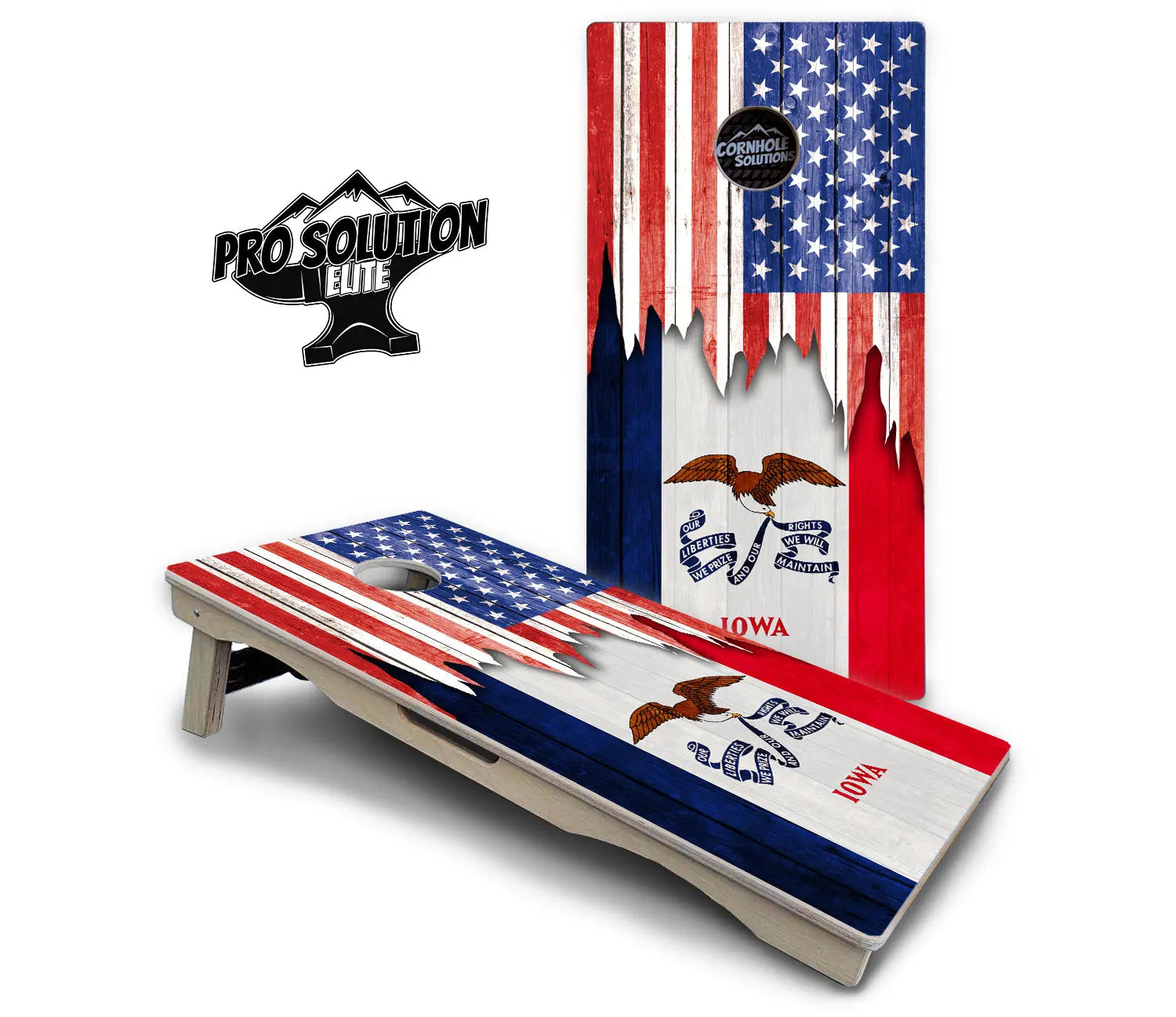 State Flag Designs Hawaii to Maryland Cornhole Boards - Pro Solution Elite Series by Cornhole Solutions, Southern home decor detail photo 13