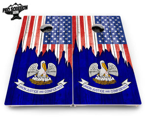 State Flag Designs Hawaii to Maryland Cornhole Boards - Pro Solution Elite Series by Cornhole Solutions, Southern home decor detail photo 20