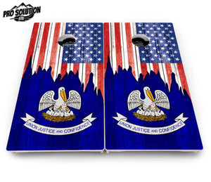 State Flag Designs Hawaii to Maryland Cornhole Boards - Pro Solution Lite Series by Cornhole Solutions, Southern home decor detail photo 19