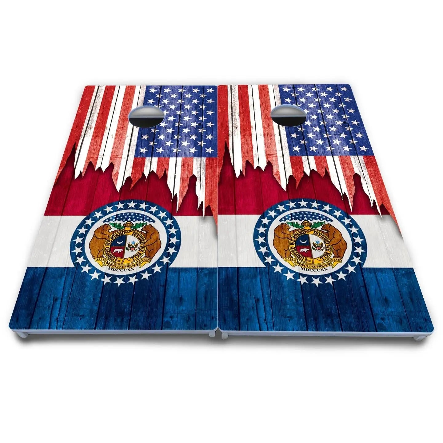 State Flag Designs Massachusetts to New Jersey Cornhole Boards - All Weather Series Cornhole Solutions