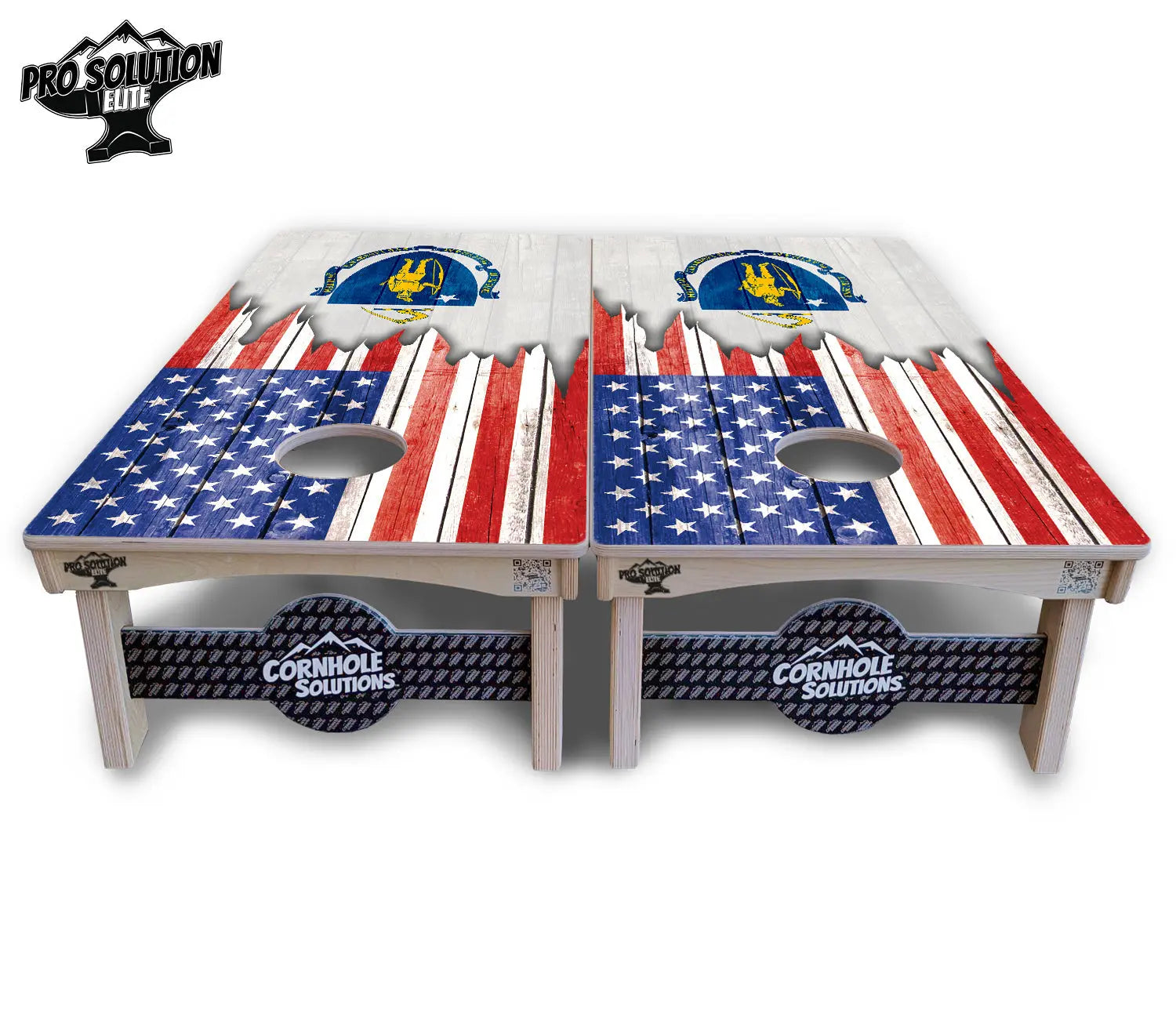 State Flag Designs Massachusetts to New Jersey Cornhole Boards - Pro Solution Elite Series by Cornhole Solutions, Southern home decor detail photo 4