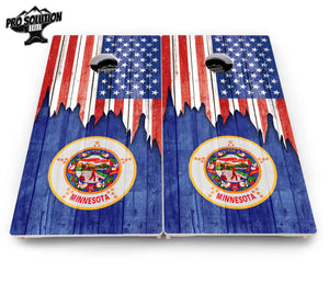 State Flag Designs Massachusetts to New Jersey Cornhole Boards - Pro Solution Elite Series by Cornhole Solutions, Southern home decor detail photo 10