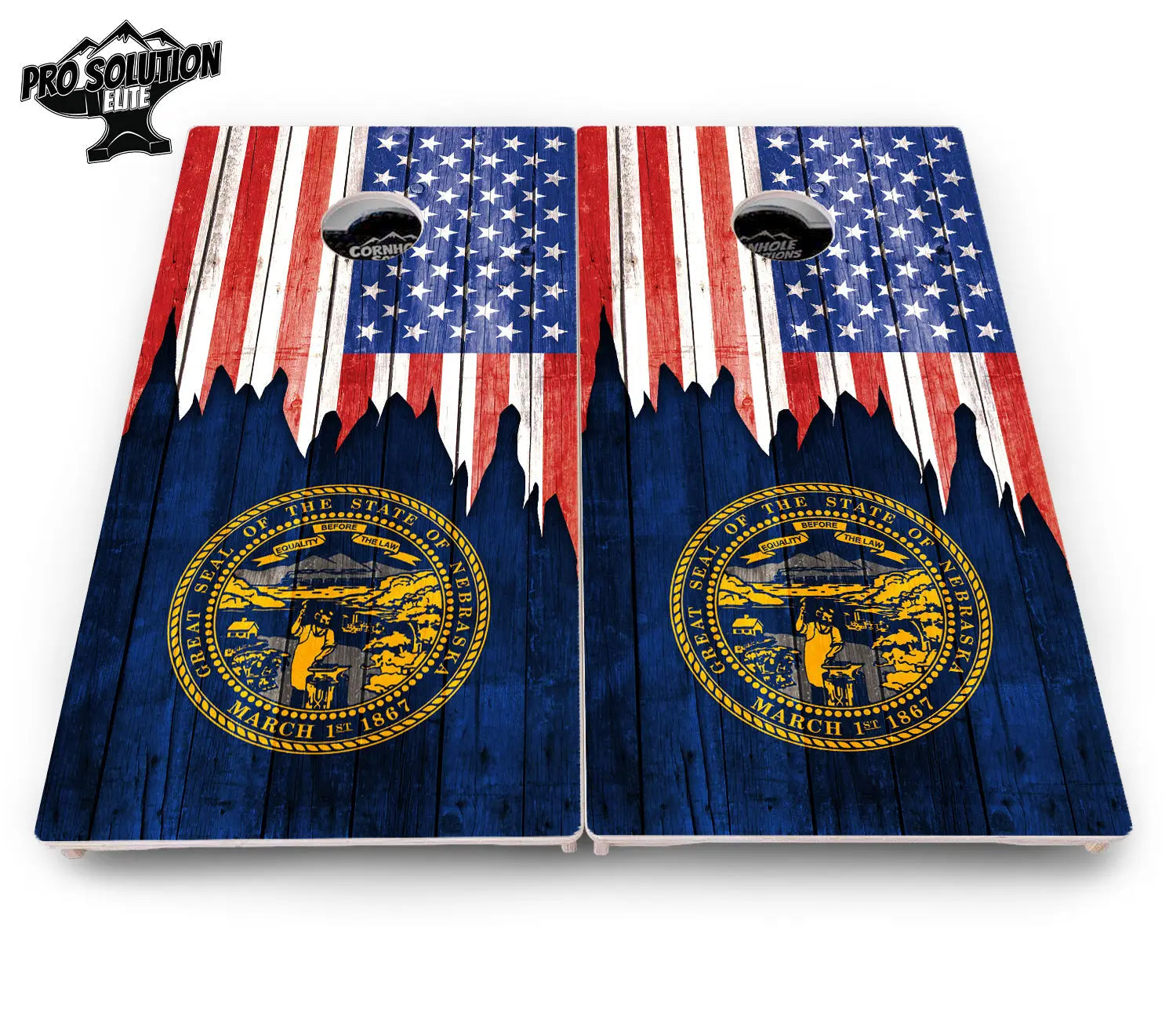 State Flag Designs Massachusetts to New Jersey Cornhole Boards - Pro Solution Elite Series by Cornhole Solutions, Southern home decor detail photo 18