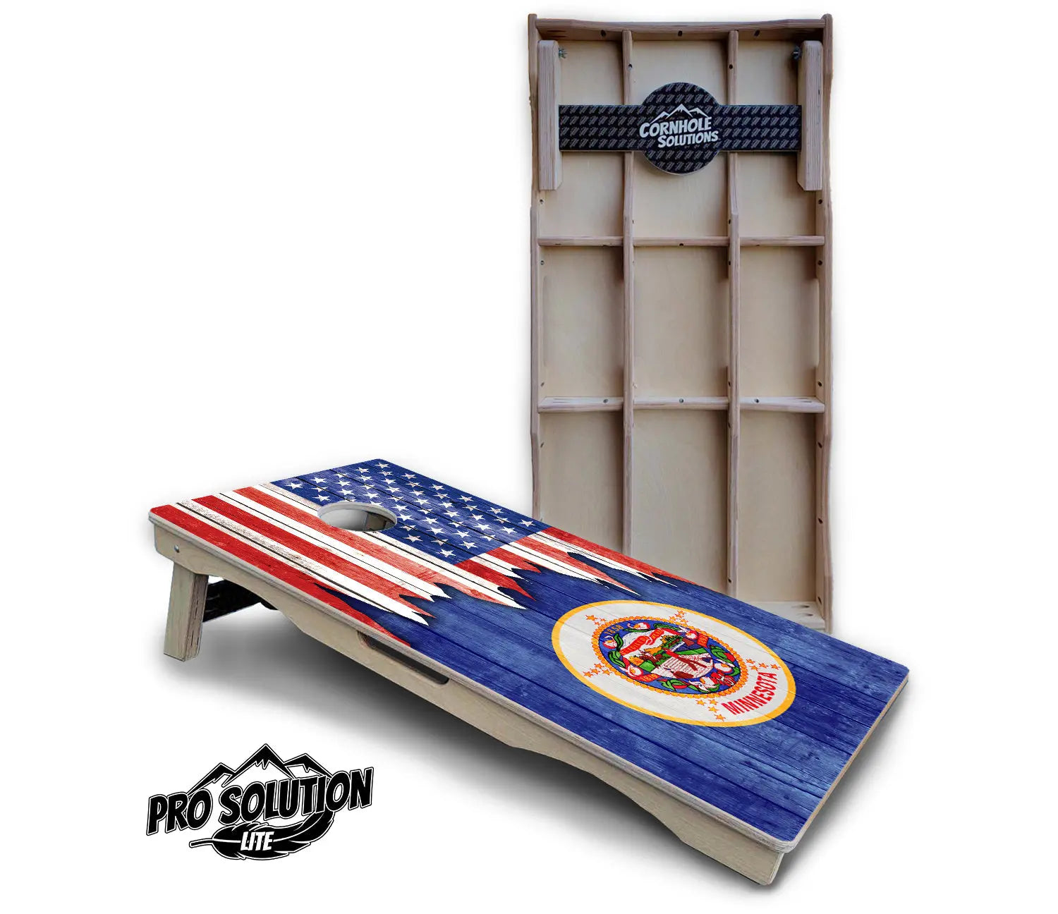 State Flag Designs Massachusetts to New Jersey Cornhole Boards - Pro Solution Lite Series by Cornhole Solutions, Southern home decor detail photo 8