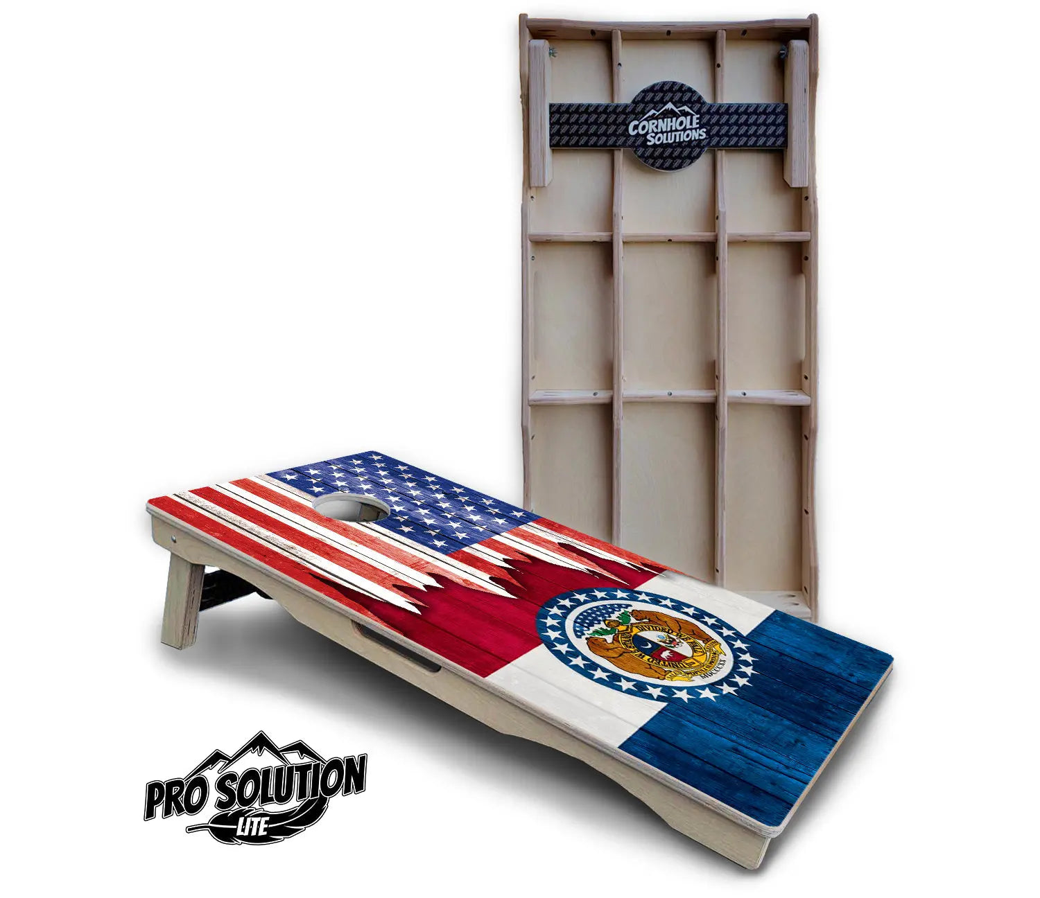 State Flag Designs Massachusetts to New Jersey Cornhole Boards - Pro Solution Lite Series by Cornhole Solutions, Southern home decor detail photo 12