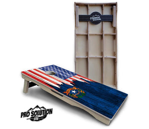 State Flag Designs Massachusetts to New Jersey Cornhole Boards - Pro Solution Lite Series by Cornhole Solutions, Southern home decor detail photo 18