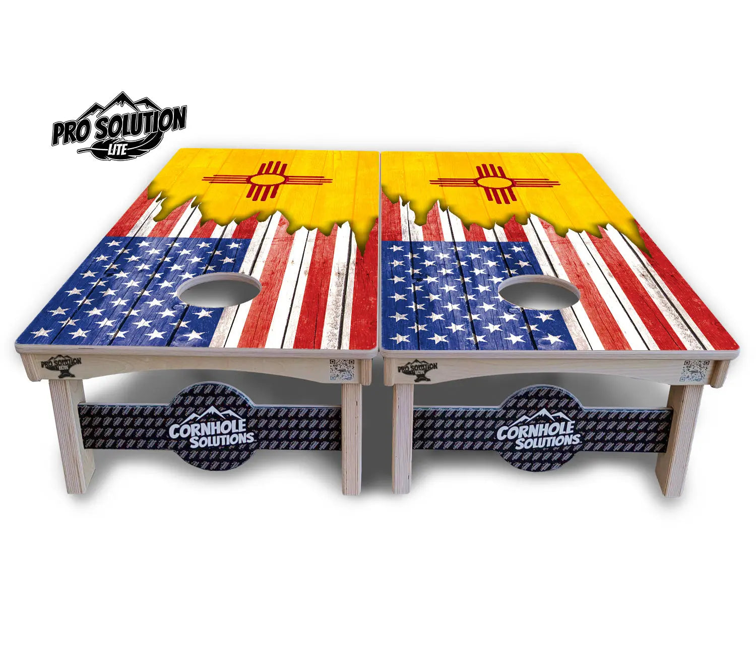 State Flag Designs New Mexico to South Carolina Cornhole Boards - Pro Solution Lite Series by Cornhole Solutions, Southern home decor detail photo 3