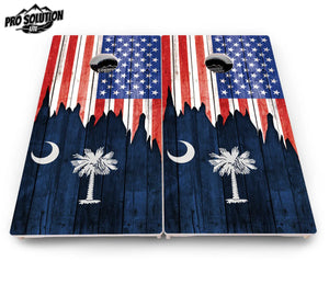 State Flag Designs New Mexico to South Carolina Cornhole Boards - Pro Solution Lite Series by Cornhole Solutions, Southern home decor detail photo 23