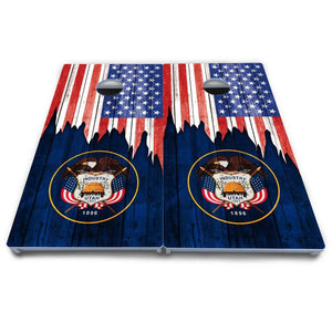 State Flag Designs South Dakota to Wyoming Cornhole Boards - All Weather Series by Cornhole Solutions, Southern home decor detail photo 8