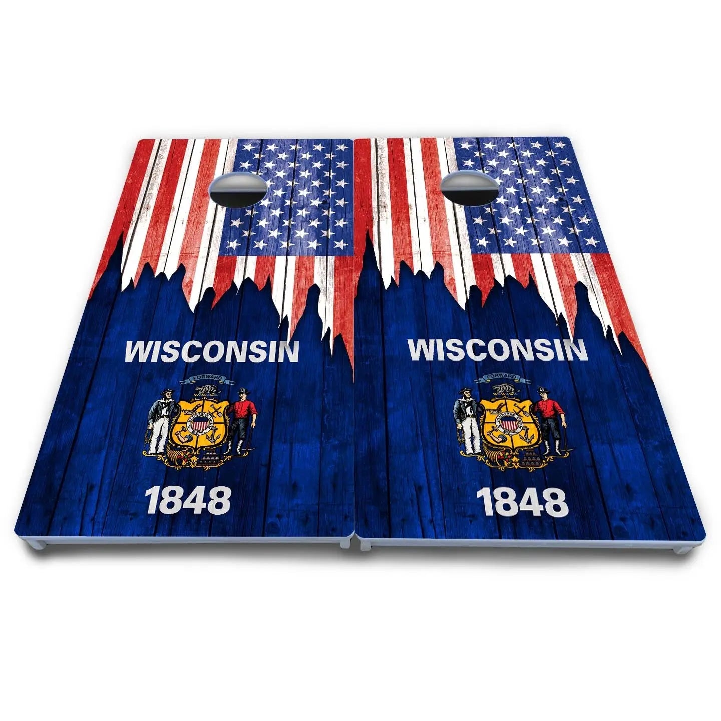 State Flag Designs South Dakota to Wyoming Cornhole Boards - All Weather Series by Cornhole Solutions, Southern home decor detail photo 13