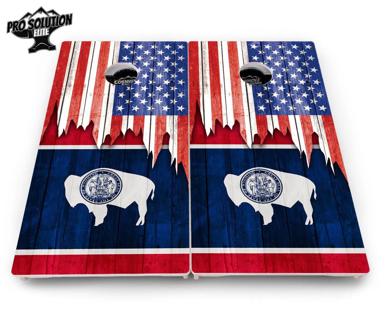 State Flag Designs South Dakota to Wyoming Cornhole Boards - Pro Solution Elite Series by Cornhole Solutions, Southern home decor detail photo 22